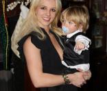 Britney Spears  et son fils Jayden James au mariage de son frère Bryan